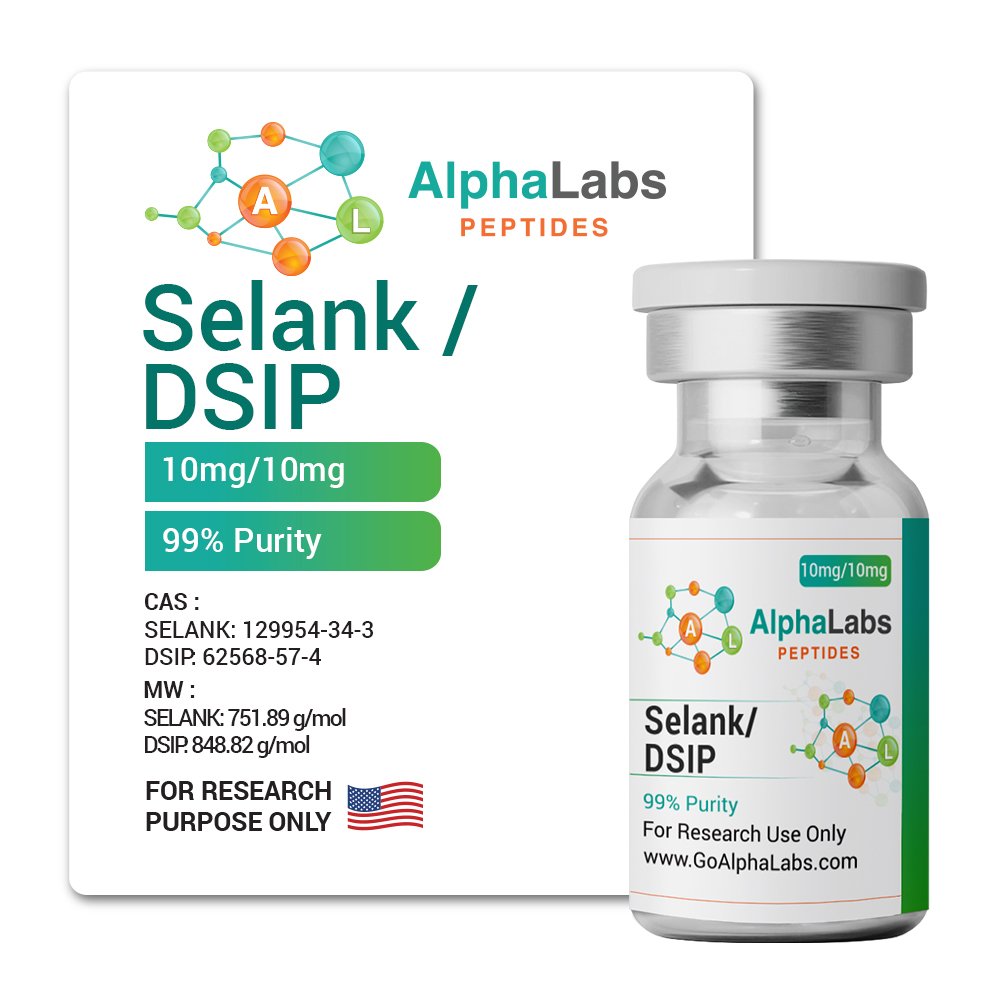 Blend: Selank (10mg) / DSIP (10mg) - Image 2