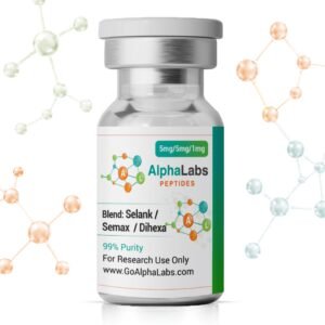 BLEND: Selank (5mg) / Semax (5mg) / Dihexa (1mg)
