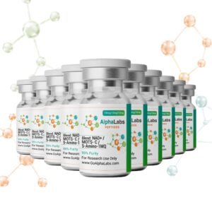 Blend: NAD+ (100mg) / MOTS-C (10mg) / 5-Amino-1MQ (10mg) (10 Vials)