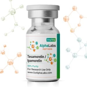 BLEND: Tesamorelin (5mg) + Ipamorelin (5mg)